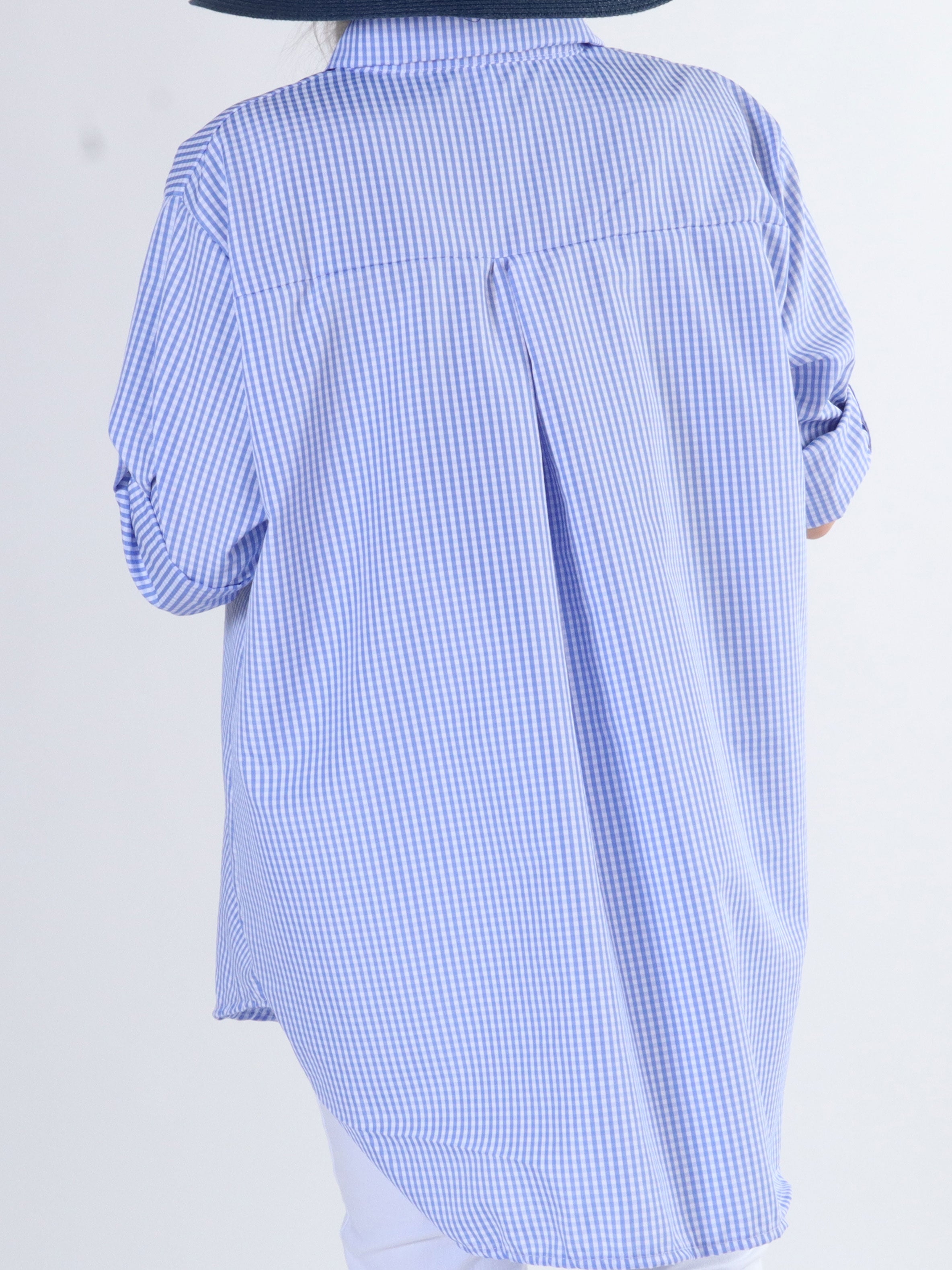 Johanne check - Fin ternet plus size skjorte